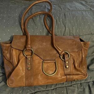 Doncaster Brown Leather Handbag